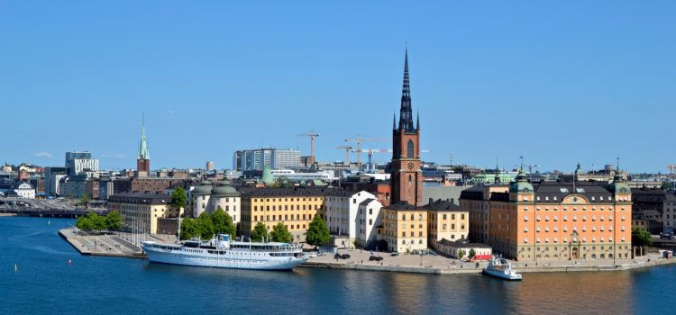 Vy över Stockholm stad